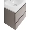 BelBagno KRAFT 39-500/390-2C-SO-СO База под раковину подвесная с фрезерованными ручками по всей длине фасада с 2 выкатн. ящ.,Бежевый Мат.,500x395x500