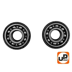 Подшипник коленвала UNITED PARTS для HUSQVARNA 340/345/350 с сальником, набор 2шт   5039323-02 (90-0541)