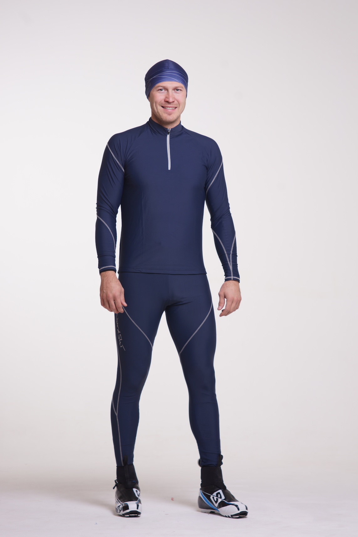 Nordski Active унисекс лыжный комбинезон темно-синий - 2