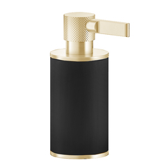 Gessi Inciso 58538#246 Дозатор для жидкого мыла настольный, цвет: черный/золото фото