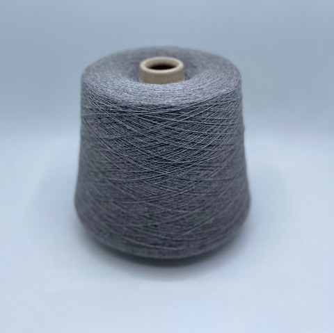 Gruppo Filpucci (пр.Италия), art. Ninety-rev,2/26 1300м/ 100 гр. 95% восстановленный кашемир, 5% меринос, цвет-Серый меланж(906) арт.24858