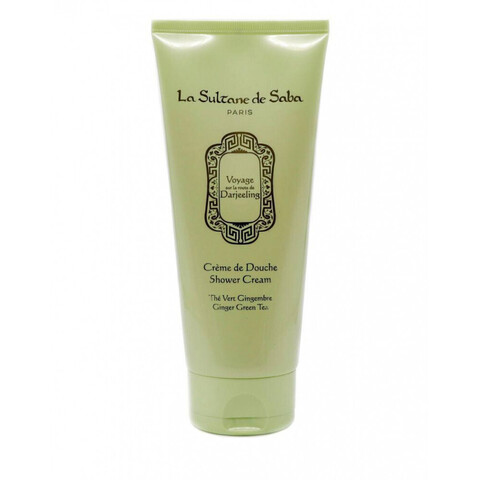 Гель для душа зеленый чай и имбирь  La Sultane de Saba Ginger green tea shower cream, 200 мл