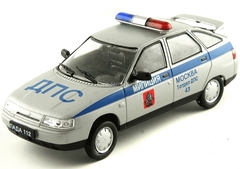 VAZ-2112 Lada DPS Traffic Patrol Police 1:43 DeAgostini Service Vehicle #10