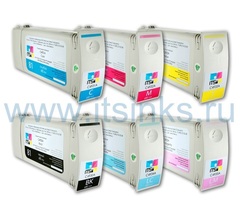 Комплект из 6 картриджей для HP Designjet 7100/7200