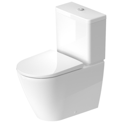 Duravit D-Neo 2002090000 Моноблок 370x650 мм, безободковый, слив универсальный, цвет: белый фото
