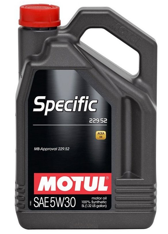 Масло моторное Motul Specific 229.52 5W30 синтетическое 5л