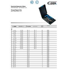 Набор для восстановления резьбы М20х1,5 7пр V-Coil Volkel 04039