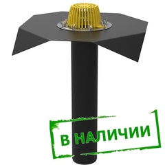 ТП-01.100/6/В Кровельная воронка с полимербитумным полотном Dn110 L600мм