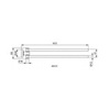 Ideal Standard Iom A9131AA Полотенцедержатель