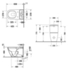Duravit D-Neo 2002090000 Моноблок 370x650 мм, безободковый, слив универсальный, цвет: белый