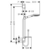Hansgrohe Raindance Select E 26622400 Душевой гарнитур 65 см 3 режима