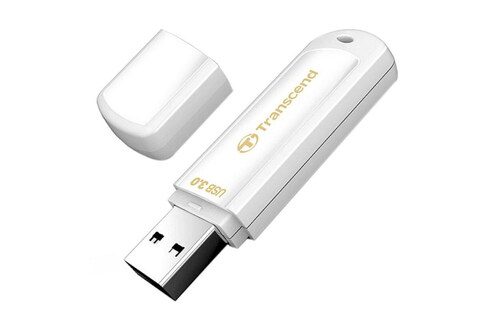 USB Флеш 128GB 3.0 Transcend TS128GJF730 белый