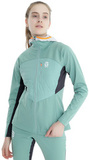 Премиальный теплый лыжный костюм Bjorn Daehlie North Booster Malachite Green женский