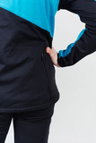 Детский лыжный разминочный жилет Nordski Jr. Premium Blue/Black