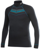 Термобелье Рубашка Craft Active Zip мужская black print - 1