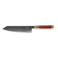Фото Нож кухонный Xin Cutlery Kritsuke Chef XC105 213мм, сталь VG-10, рукоять дерево палисандр/рог/нейзильбер