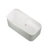 Allen Brau Infinity 2.21001.20/PWM Акриловая ванна, 170x80, цвет: белый, зелёный
