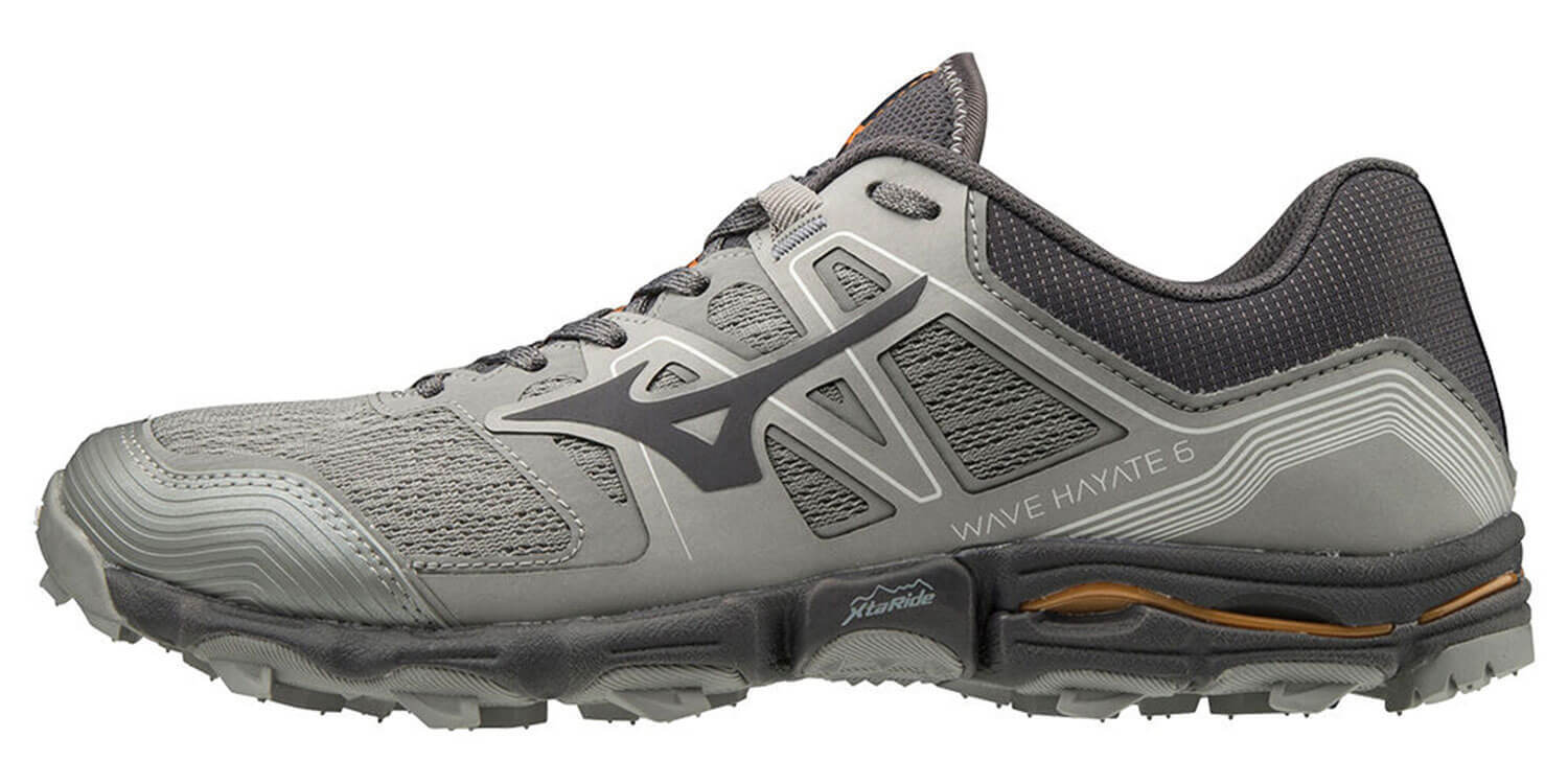 Mizuno Wave Hayate 6 кроссовки для бега мужские grey - 5