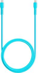 Кабель TTEC USB-C - Lightning Charge/Date Cable, 120 см, неоновый голубой