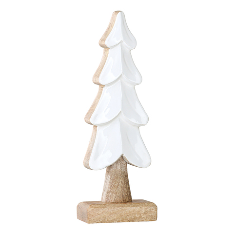 Фото: Декор новогодний snowy tree из коллекции new year essential, 30 см - основной вид