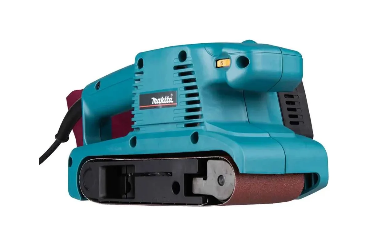 Машина шлифовальная ленточная Makita 650Вт, 76х457мм, 75-270 об/мин, регулировка скорости Makpac 3 9911J