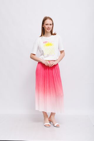 Marc Cain Sports Юбка -плиссе с эффектом омбре. ReThink Together