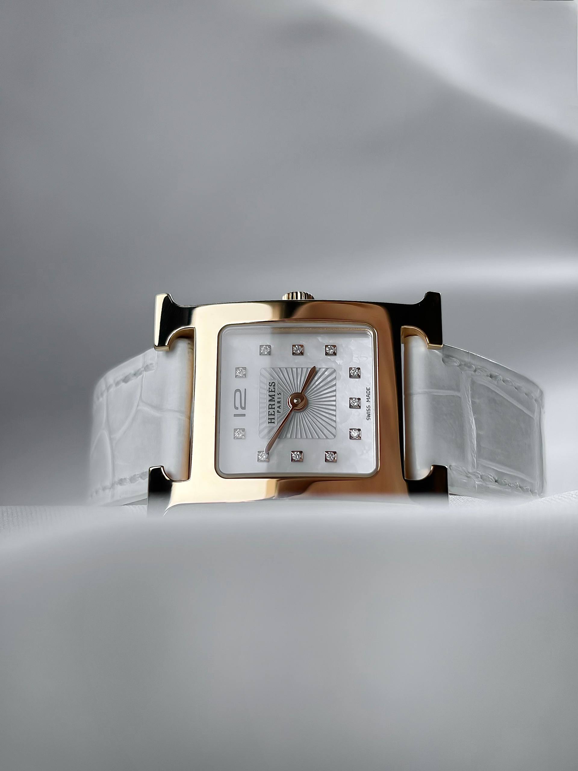 Благородные часики Hermes Heure H