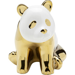 Фигура декоративная Sitting Panda «Сидящая панда» 18 см, Золотой