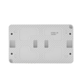 AtlasDesign PROFI IP54 О/У РОЗЕТКА двойная с заземлением со шторками 16А, БЕЛЫЙ — фото 10