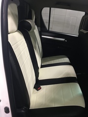 Чехлы на Toyota Hilux 2015–2025 г.в.