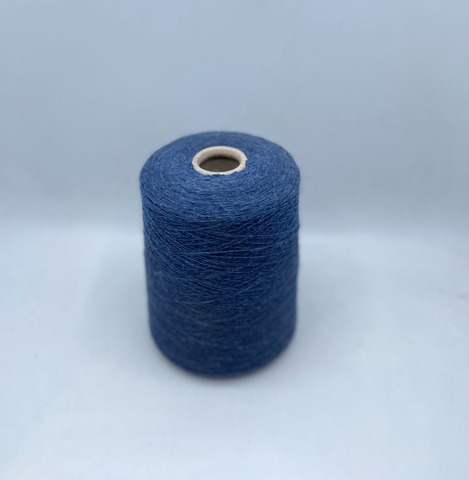 Millefili (пр.Италия),art-Merinodosgarz 740м/100 гр. 78%Шерсть 20%Полиамид 2%Полиэстер, цвет-Синий меланж(59/415),арт-31741