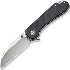 Фото Складной нож Elementum Wharncliffe CIVIVI, сталь Nitro-V, рукоять Black Canvas Micarta