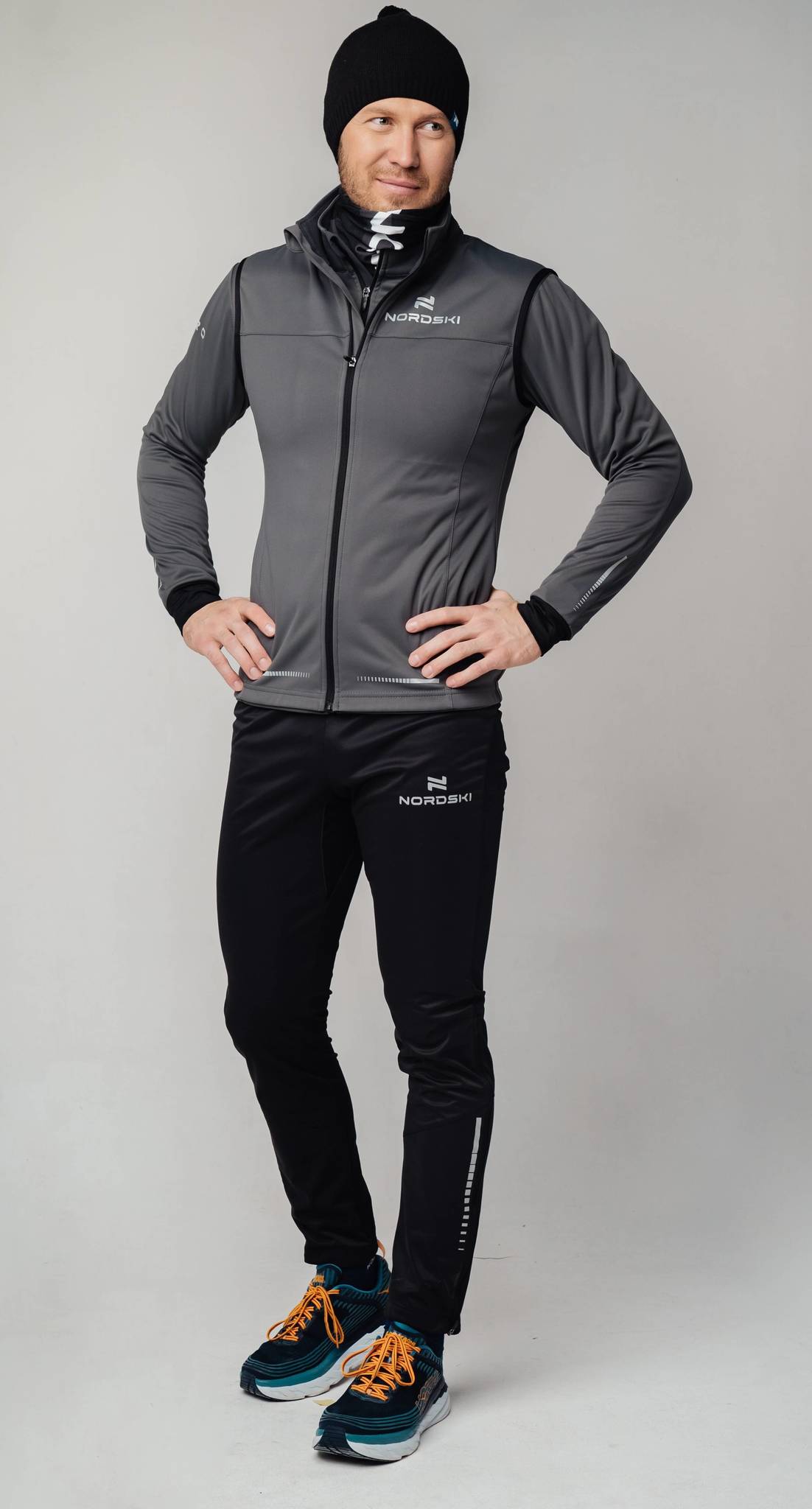 Nordski Pro лыжный костюм мужской graphite