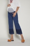 Джинсы для беременных (BOOT CUT) 09392 синий