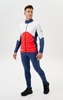 Мужская тренировочная лыжная куртка Nordski Pro 2.0 white-red-blue - 18
