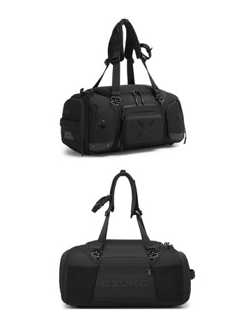 Картинка рюкзак для путешествий Ozuko 9834 Black - 13