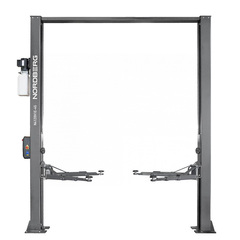 NORDBERG (N4120H1E-4G_3+2_380) Подъемник двухстоечный 4 т, верхняя синхронизация, с электростопорами, H=4 м, 380 В, серый