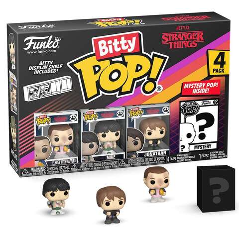 Funko Bitty POP! Stranger Things (Eleven + Mike + Jonathan + Mystery) 4PK