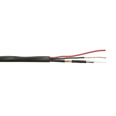 ВЧ кабель комбинированный ELETEC КВК-П-2Э 2x0.75 мм2 outdoor 75 Ом, 200 м