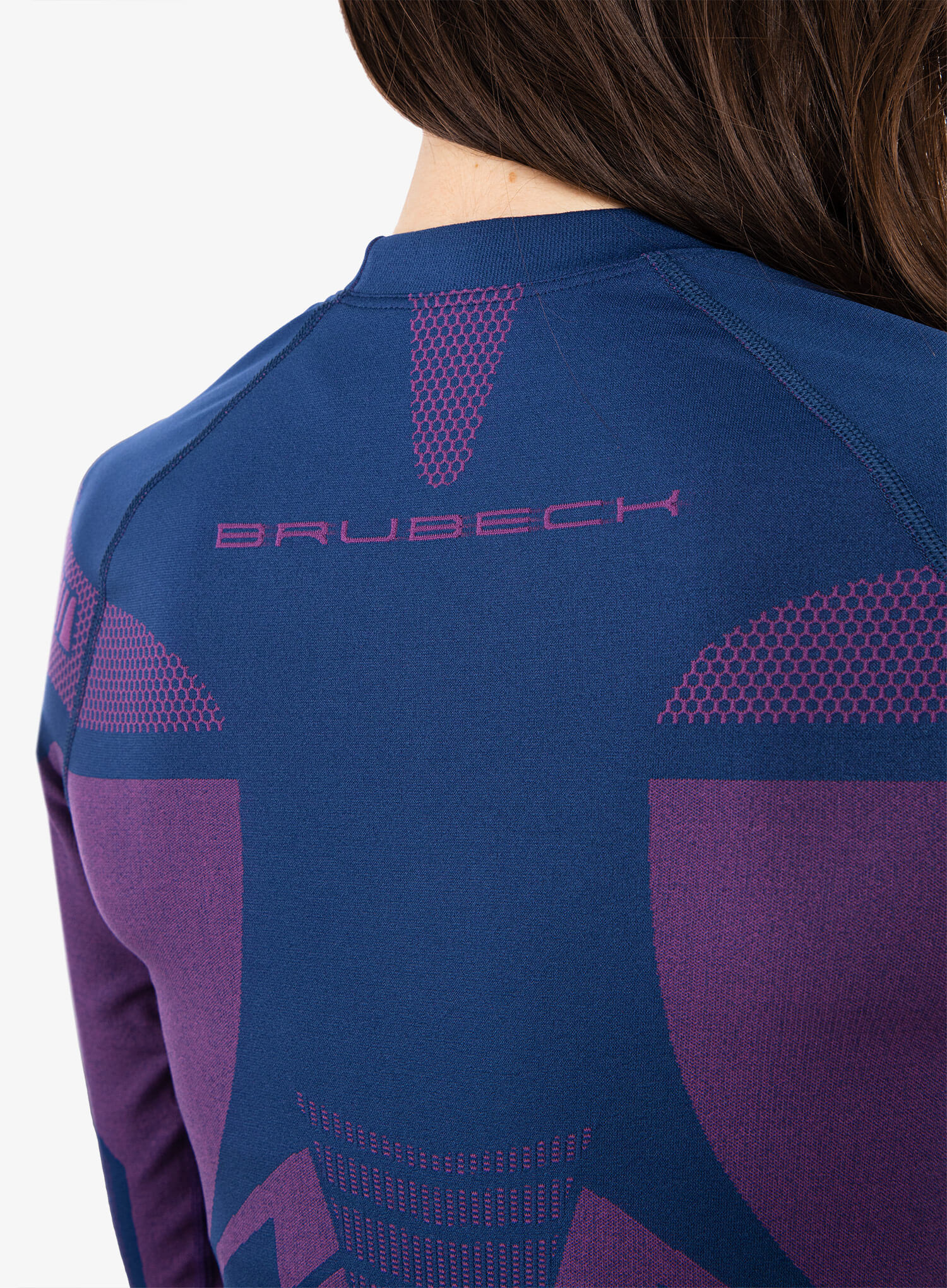 Женский термолонгслив Brubeck Dry denim-violet - 7