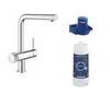 GROHE 119706 Смеситель для мойки с фильтром с выдвижным изливом