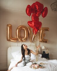 Сет гелиевых шаров Признание в любви