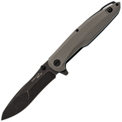 Фото Туристический нож Mr.Blade Convair Gen.2 blackwash сталь D2, рукоять Grey G10