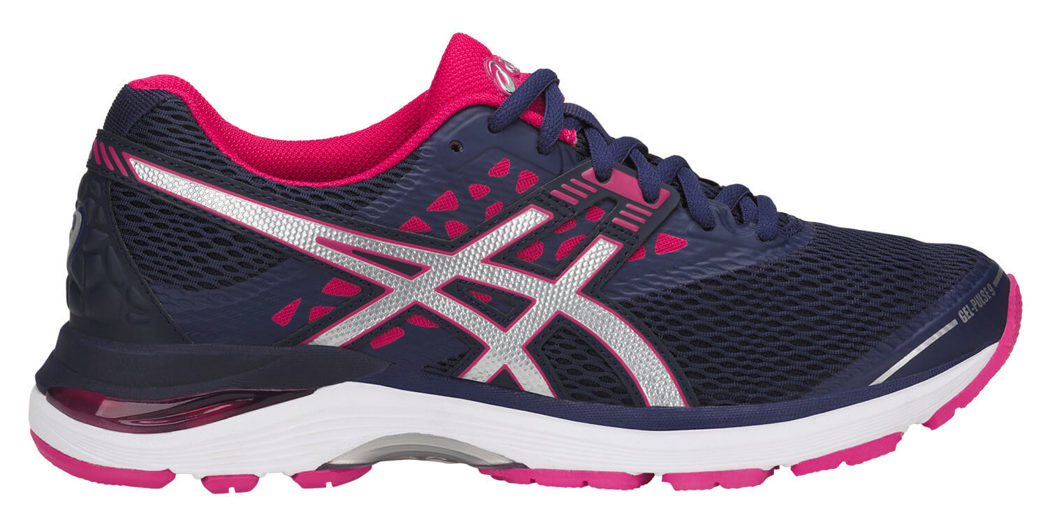 Беговые кроссовки женские Asics Gel Pulse 9 темно-синие