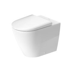 Duravit D-Neo 2003090000 Унитаз напольный 370х580х400 мм, безободковый, слив в стену, цвет: белый фото