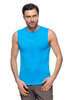 Brubeck Athletic спортивная майка мужская голубая - 1