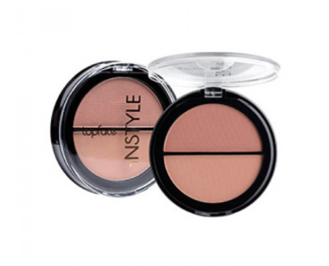 Topface Instyle Румяна Twin Blush On  №003 нежно-персиковый, бежевый  - PT353