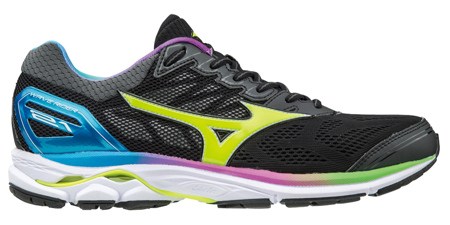 Mizuno Wave Rider 21 Osaka мужские беговые кроссовки черные