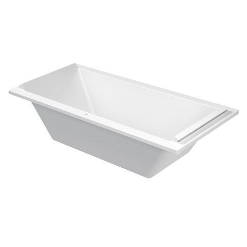 Duravit Starck 700340000000000 Ванна акриловая прямоугольный вариант 1900x900 mm, встраиваемая или с панелями, с 2 наклонами для спины , цвет белый
