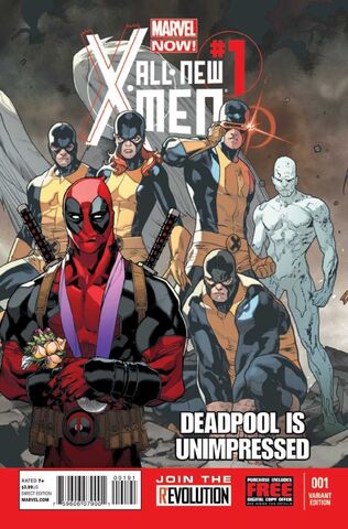 All-New X-Men #1 (Deadpool Cover)